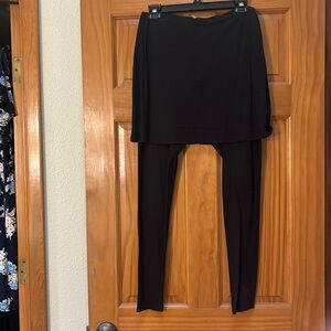 Black Legacy one piece Mini skirt/legging